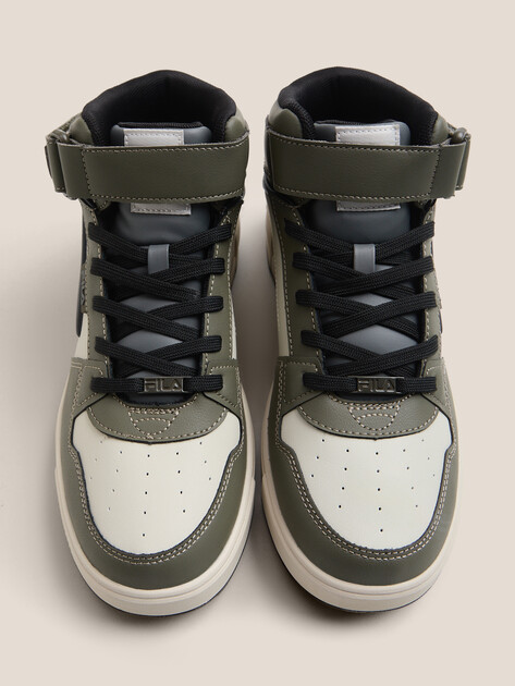 Мужские высокие кеды FILA FX-1000 NXT MID M, Артикул FX-1000 NXT MID M, серо-зеленый | 4563215. Ракурс 4