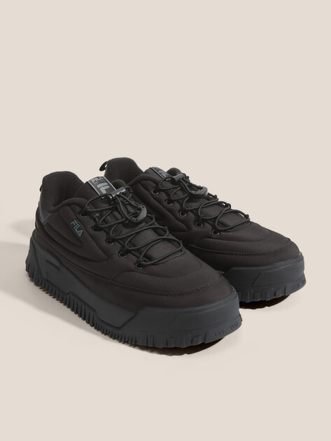 Мужские кеды FILA POWDER PUFF LOW M, Артикул POWDER PUFF LOW M, черный | 4563328. Ракурс 2