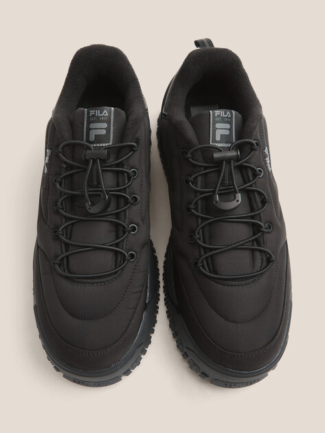 Мужские кеды FILA POWDER PUFF LOW M, Артикул POWDER PUFF LOW M, черный | 4563328. Ракурс 4