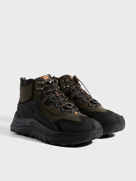 Мужские высокие кроссовки FILA BOUNDER MID M, Артикул BOUNDER MID M, хаки | 4563371. Ракурс 2