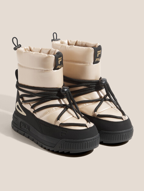 Детские дутики FILA FIL PUFF G, Артикул FIL PUFF G, бежевый | 4563520. Ракурс 2