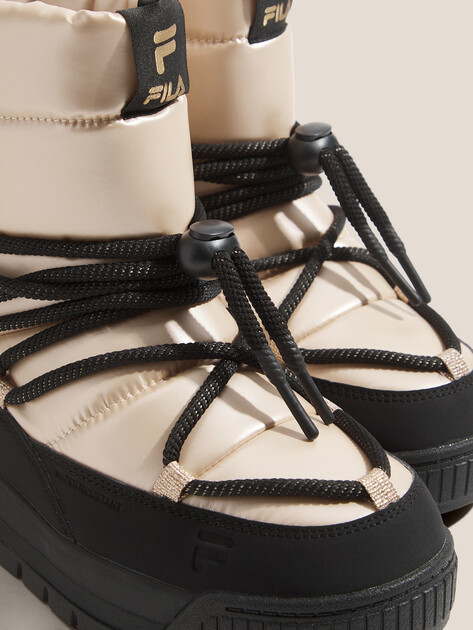 Детские дутики FILA FIL PUFF G, Артикул FIL PUFF G, бежевый | 4563520. Ракурс 3