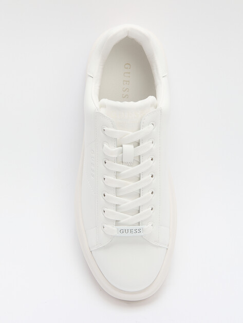 Мужские кеды GUESS ELBA, Артикул FMPELBLEL12, белый | 4563749. Ракурс 4