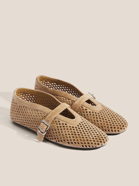 Балетки мэри-джейн TENDANCE, Артикул LT0516-207, пыльно-бежевый | 4564439. Ракурс 2