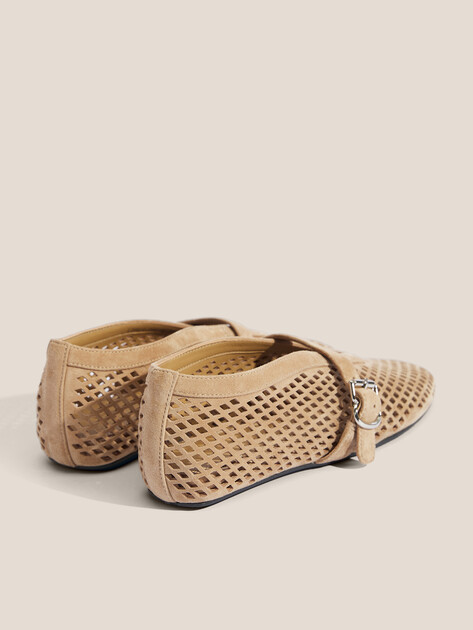 Балетки мэри-джейн TENDANCE, Артикул LT0516-207, пыльно-бежевый | 4564439. Ракурс 5