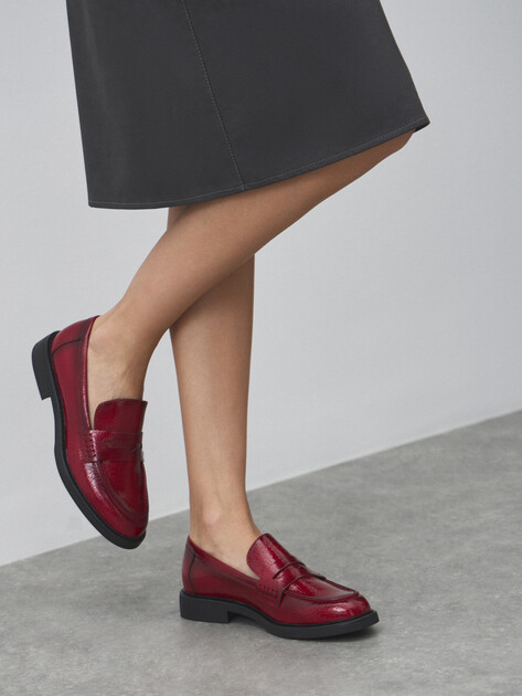 Женские лоферы MARCO TOZZI BARCHI, Артикул 2-2-24308-45, вишневый | 4565164. Ракурс 6 Женские лоферы MARCO TOZZI BARCHI, Артикул 2-2-24308-45, вишневый | 4565164. Ракурс 6