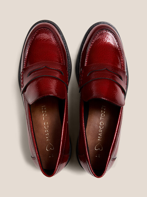 Женские лоферы MARCO TOZZI BARCHI, Артикул 2-2-24308-45, вишневый | 4565164. Ракурс 4 Женские лоферы MARCO TOZZI BARCHI, Артикул 2-2-24308-45, вишневый | 4565164. Ракурс 4