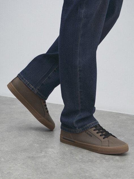 Мужские кеды S.OLIVER SANAKO1, Артикул 5-5-13630-42, серовато-коричневый | 4565256. Ракурс 6