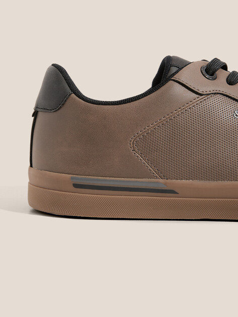 Мужские кеды S.OLIVER SANAKO1, Артикул 5-5-13630-42, серовато-коричневый | 4565256. Ракурс 3