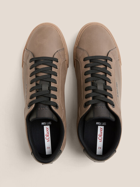 Мужские кеды S.OLIVER SANAKO1, Артикул 5-5-13630-42, серовато-коричневый | 4565256. Ракурс 4