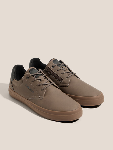 Мужские кеды S.OLIVER SANAKO1, Артикул 5-5-13651-43, коричнево-серый | 4565280. Ракурс 2