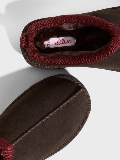 Женские угги S.OLIVER AILAH, Артикул 5-5-27104-43, темно-коричневый | 4565923. Ракурс 3