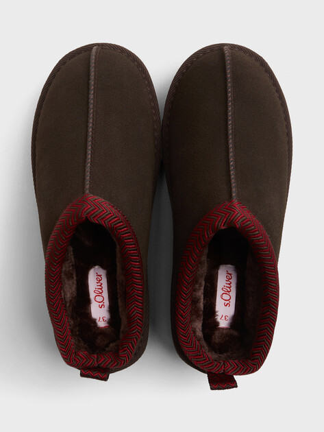 Женские угги S.OLIVER AILAH, Артикул 5-5-27104-43, темно-коричневый | 4565923. Ракурс 4