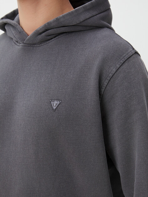 Мужское худи GUESS TREAT SMALL TRIANGLE HOODIE SW, Артикул M5RQ01KC2B1, темно-серый | 4568581. Ракурс 3 Мужское худи GUESS TREAT SMALL TRIANGLE HOODIE SW, Артикул M5RQ01KC2B1, темно-серый | 4568581. Ракурс 3