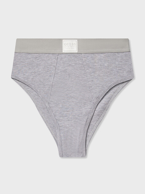 Женские трусы GUESS TESSA HIGH WAIST BRAZILIAN, Артикул O4BE15KCDA2, серый | 4568735. Ракурс 3