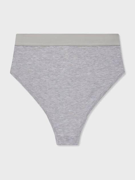 Женские трусы GUESS TESSA HIGH WAIST BRAZILIAN, Артикул O4BE15KCDA2, серый | 4568735. Ракурс 4