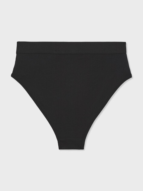 Женские трусы GUESS TESSA HIGH WAIST BRAZILIAN, Артикул O4BE15KCDA2, черный | 4568777. Ракурс 4
