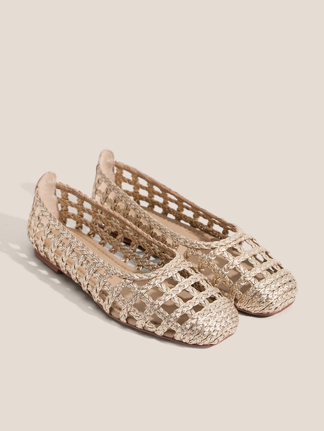 Балетки TENDANCE, Артикул YS-48265A-1, золотой | 4568966. Ракурс 2