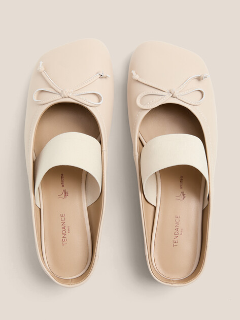 Мюли TENDANCE, Артикул YS-48222A-5, молочно-бежевый | 4569894. Ракурс 4