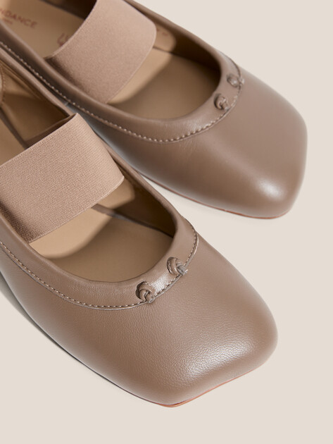 Женские туфли мэри-джейн TENDANCE, Артикул YS-48222A-6, пыльно-коричневый | 4569999. Ракурс 3