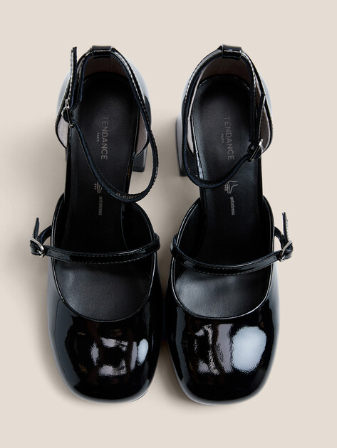 Женские туфли мэри-джейн TENDANCE, Артикул YS-48227A-6, черный | 4570317. Ракурс 4