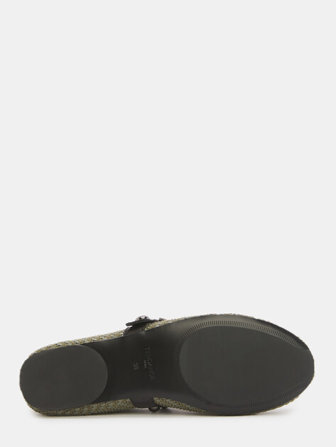 Балетки мэри-джейн TENDANCE, Артикул YS-48228A-1, серо-зеленый | 4570944. Ракурс 4