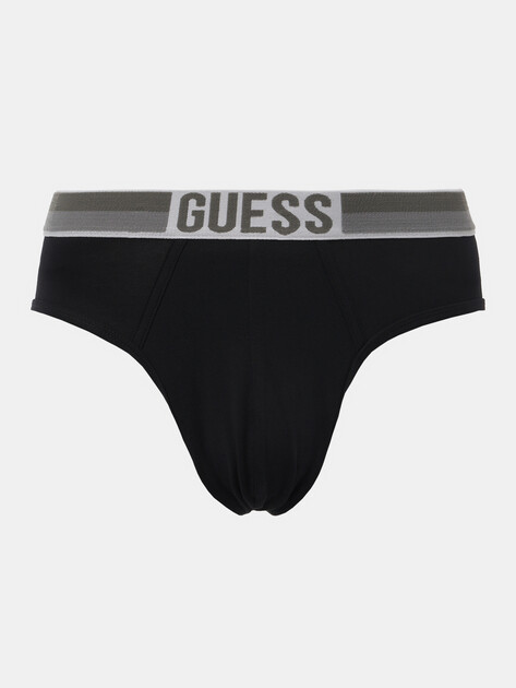 Мужские трусы 2 шт. GUESS BRIEF 2PACK SOLID, Артикул U5RG63KCD31, серый | 4571080. Ракурс 2