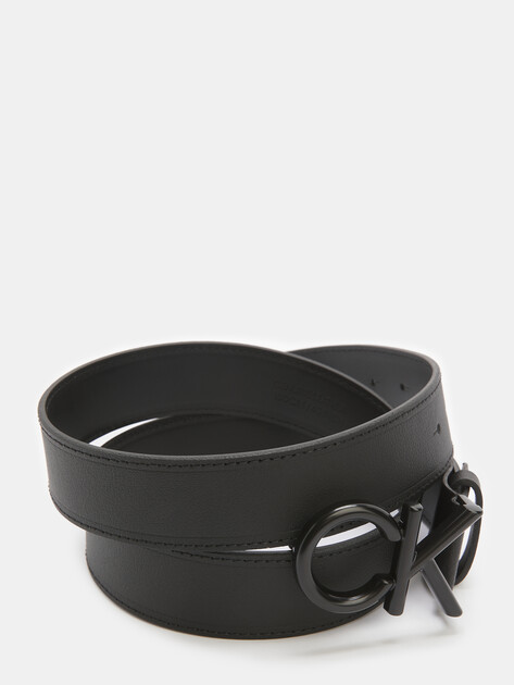 Мужской ремень CALVIN KLEIN ADJ CK METAL BOMBE BELT, Артикул K50K510623, черный | 4572205. Ракурс 2 Мужской ремень CALVIN KLEIN ADJ CK METAL BOMBE BELT, Артикул K50K510623, черный | 4572205. Ракурс 2