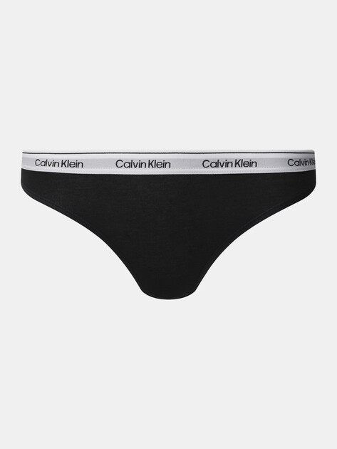 Женские трусы 3 шт. CALVIN KLEIN BIKINI 3PK, Артикул 000QD5207E, мультицвет | 4572374. Ракурс 4