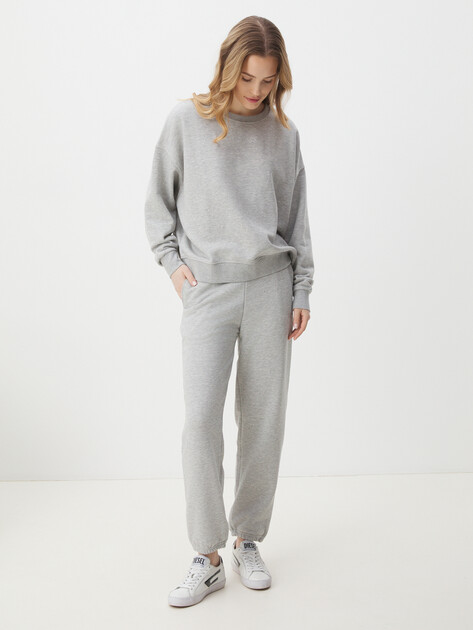 Женские брюки GUESS RHINESTONES JOGGER, Артикул V5RB08KCLJ0, светло-серый | 4573345. Ракурс 2