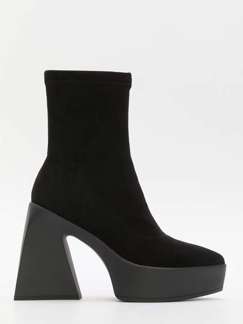 Ботильоны LR LORETTINI, Артикул C6-4B280T-201B, черный | 4573708. Ракурс 3