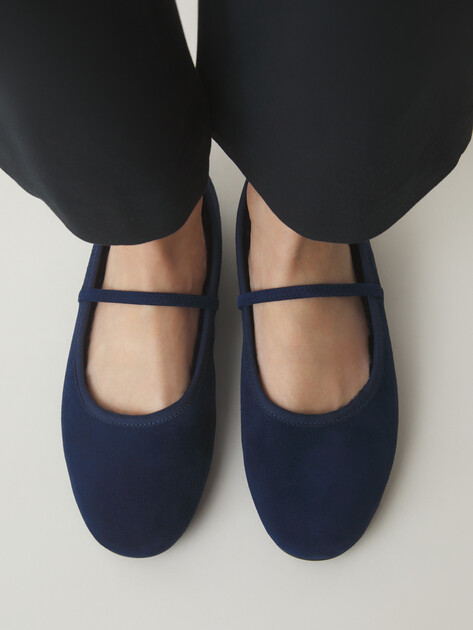 Балетки мэри-джейн TENDANCE, Артикул YS-38158A-12, темно-синий | 4574455. Ракурс 2