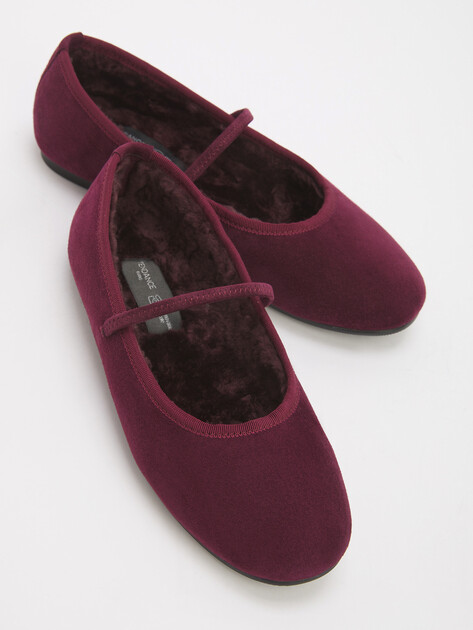Балетки мэри-джейн TENDANCE, Артикул YS-38158A-12, фиолетово-бордовый | 4574471. Ракурс 6