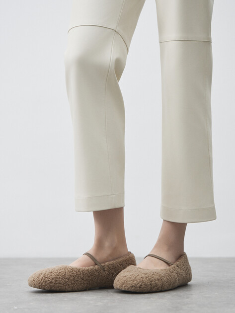 Балетки мэри-джейн TENDANCE, Артикул YS-38158A-8, бежевый | 4574552. Ракурс 6