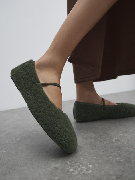 Балетки мэри-джейн TENDANCE, Артикул YS-38158A-8, зеленый | 4574584. Ракурс 6