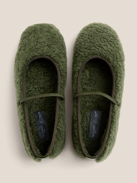 Балетки мэри-джейн TENDANCE, Артикул YS-38158A-8, зеленый | 4574584. Ракурс 4