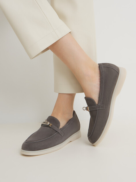 Женские лоферы TENDANCE, Артикул YS-2299A-265, коричневато-серый | 4574737. Ракурс 2