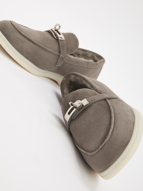 Женские лоферы TENDANCE, Артикул YS-2299A-265, коричневато-серый | 4574737. Ракурс 6