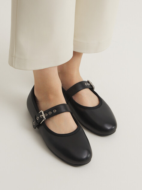 Балетки мэри-джейн TENDANCE, Артикул YS-38158A-13, черный | 4574754. Ракурс 2