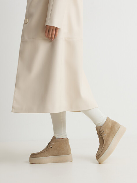 Женские ботинки TENDANCE, Артикул YS-48235-31, серовато-бежевый | 4575072. Ракурс 2