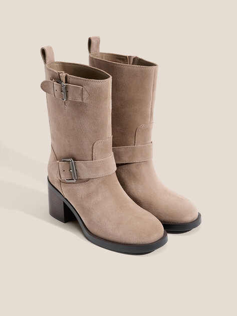 Женские полусапоги TENDANCE, Артикул YS-48225-81, пыльно-бежевый | 4575315. Ракурс 2