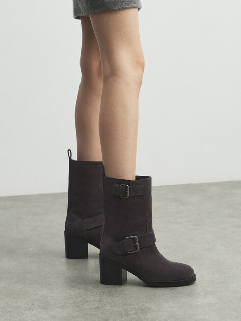 Женские полусапоги TENDANCE, Артикул YS-48225-81, фиолетово-серый | 4575379. Ракурс 6