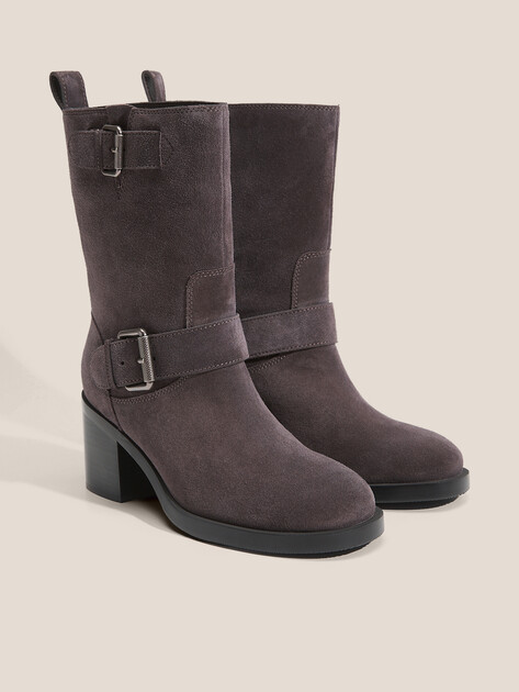 Женские полусапоги TENDANCE, Артикул YS-48225-81, фиолетово-серый | 4575379. Ракурс 2