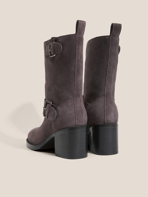 Женские полусапоги TENDANCE, Артикул YS-48225-81, фиолетово-серый | 4575379. Ракурс 5