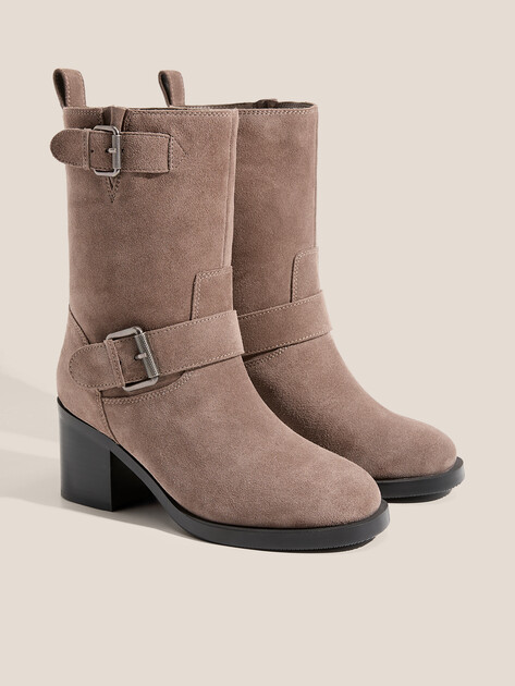 Женские полусапоги TENDANCE, Артикул YS-48225-81, серовато-коричневый | 4575403. Ракурс 2