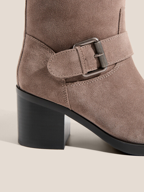 Женские полусапоги TENDANCE, Артикул YS-48225-81, серовато-коричневый | 4575403. Ракурс 3