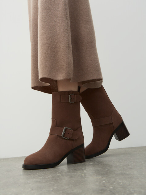 Женские полусапоги TENDANCE, Артикул YS-48225-81, коричневый | 4575419. Ракурс 6