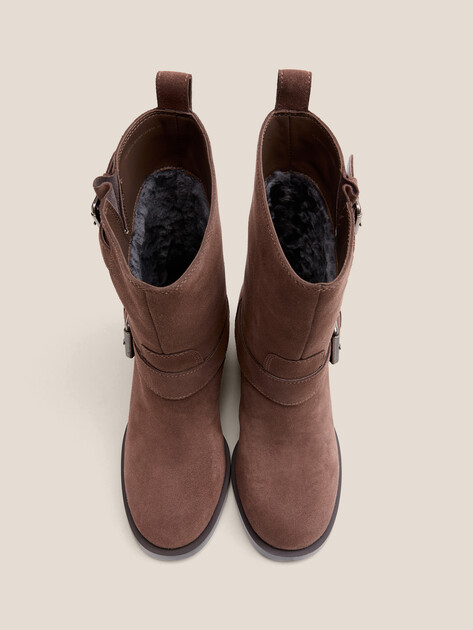 Женские полусапоги TENDANCE, Артикул YS-48225-81, коричневый | 4575419. Ракурс 4