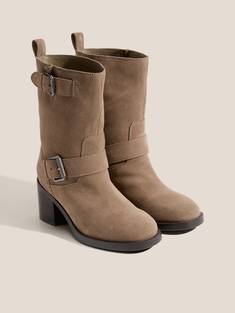 Женские полусапоги TENDANCE, Артикул YS-48225-81, зеленовато-бежевый | 4575435. Ракурс 2