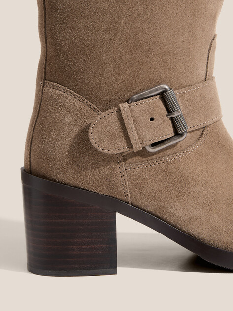 Женские полусапоги TENDANCE, Артикул YS-48225-81, зеленовато-бежевый | 4575435. Ракурс 3